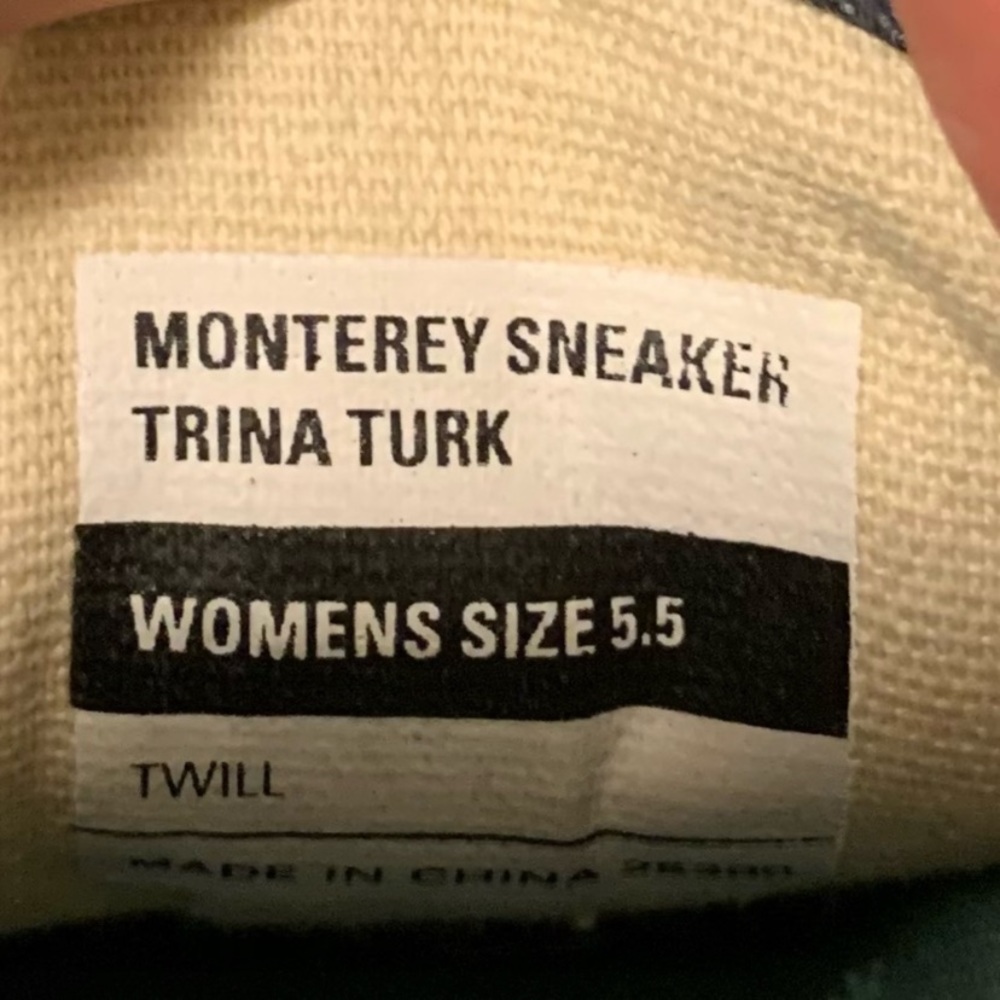 Trina Turk x SeaVees Floral Sneakers - Picture 9 of 11